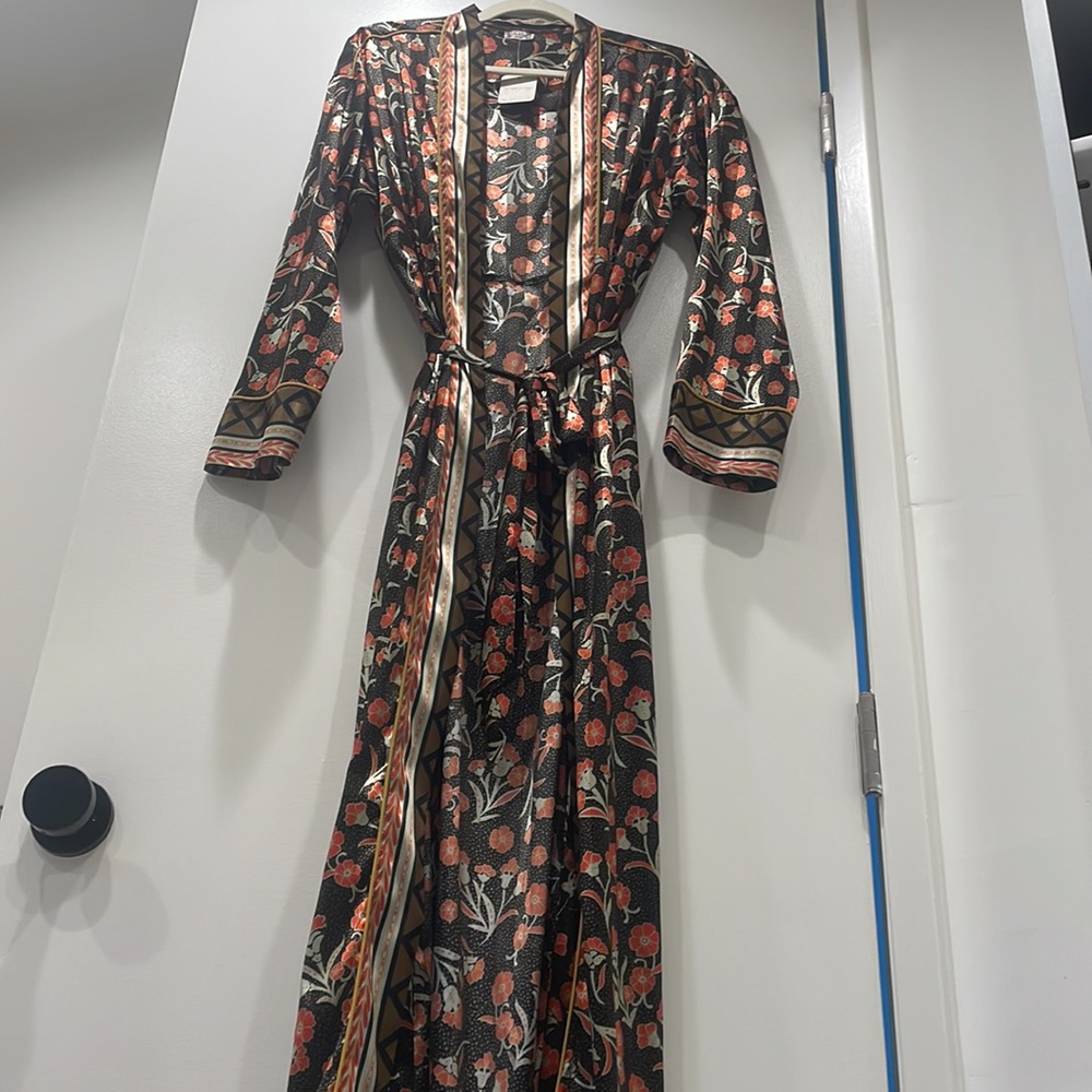 Free People Satin Robe - Picture 2 of 5